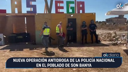 Nueva operación antidroga de la Policía Nacional en el poblado de Son Banya