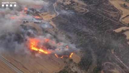 Un incendie de forêt fait deux morts en Espagne