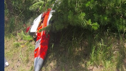 충남 보령 골프장에 적합성 평가하던 대공 표적기 추락 / YTN