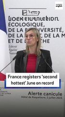 France registers 'second hottest' June on record