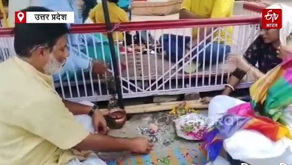 सोनम रघुवंशी का बनारस में पिंडदान, महिलाओं ने समाज से किया बहिष्कृत