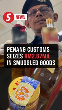 Penang Customs raids yield RM2.67mil in ciggies, alcohol