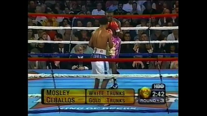 Shane Mosley vs Demetrio Ceballos - HBO BAD 2-6-98