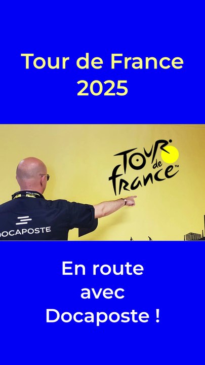 Docaposte accompagne le Tour de France⁩ 2025, pour la 33e année consécutive !