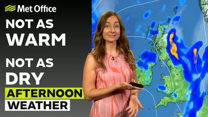 Met Office Wednesday Afternoon Weather Forecast 02/07/25