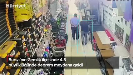 Bursa'nın Gemlik ilçesinde 4.3 büyüklüğünde deprem meydana geldi