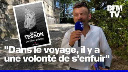 Sylvain Tesson raconte son aventure sur des piliers de la mer, où aucun homme n'avait été