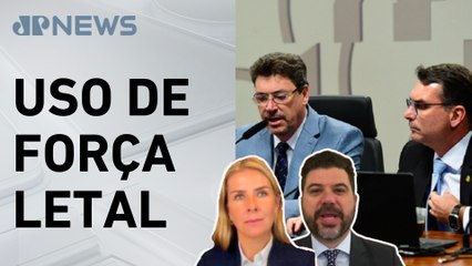 Comissão do Senado aprova ampliação da legítima defesa; Acacio e Deysi comentam
