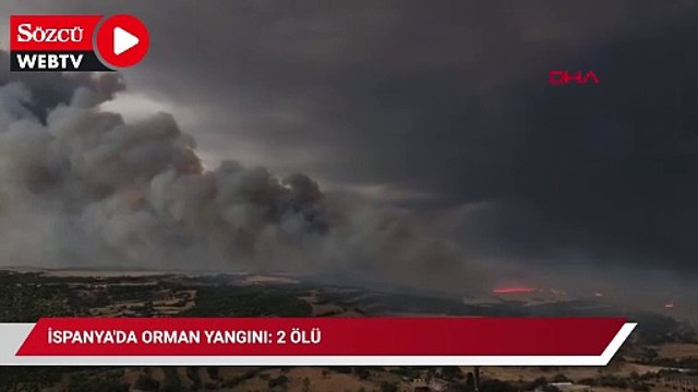 İspanya'da 2 yangında 6 bin 500 hektar arazi zarar gördü