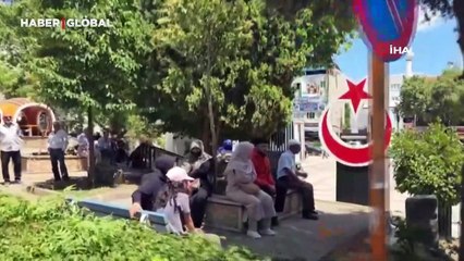 Depreme alışveriş esnasında böyle yakalandılar