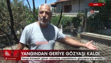 İzmir'de yangından geriye gözyaşı kaldı