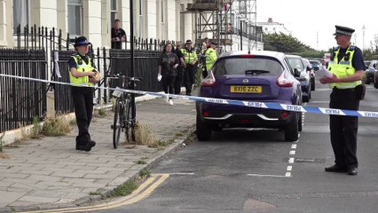 Police on the scene in Brighton after man hospitalised following stabbing