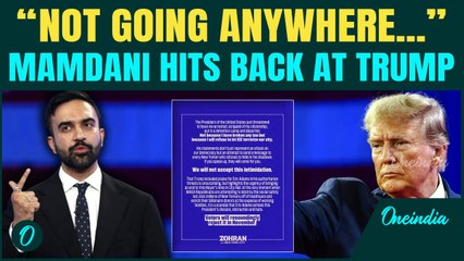 Zohran Mamdani Fights Back After Trump Threatens to Deport NYC Mayoral Nominee Over Communist Claims