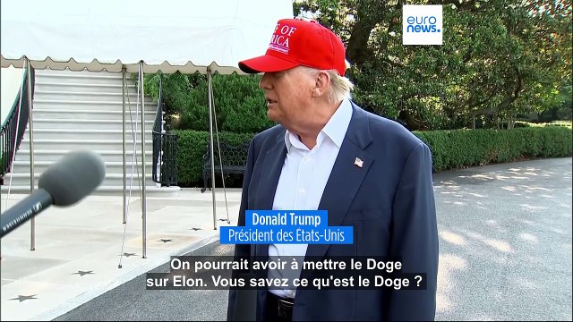 Donald Trump menace d'expulsion Elon Musk, le patron de Tesla menace de créer son parti politique