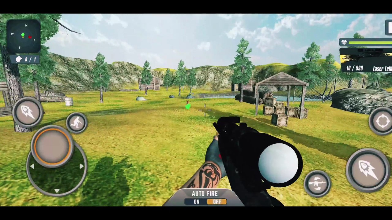 Face to Face with the Beast – Laser Sniper Showdown!