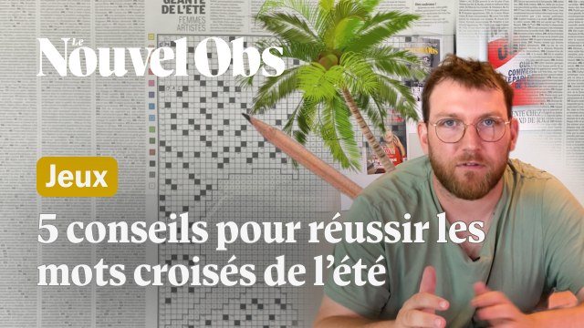 Mots croisés : les 5 conseils de Gaëtan pour réussir notre grille géante de l'été