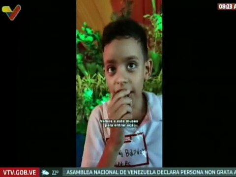 Vpdta. Rodríguez resalta participación de niños y jóvenes en la Expo Simón de Niño a Libertador