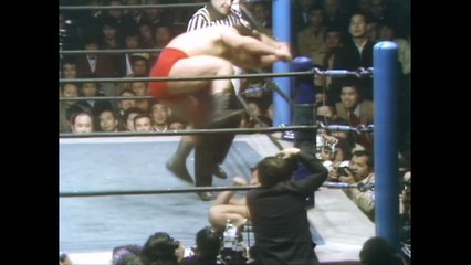 Antonio Inoki vs. Strong Kobayashi – NWF World Heavyweight Championship Match: Toukon Series 2 (12/12/1974) Kuramae Kokugikan