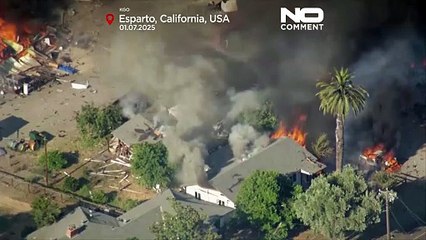 انفجار مستودع ألعاب نارية يشعل حرائق ويؤدي إلى إجلاءات في كاليفورنيا