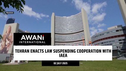 Tehran enacts law suspending cooperation with IAEA