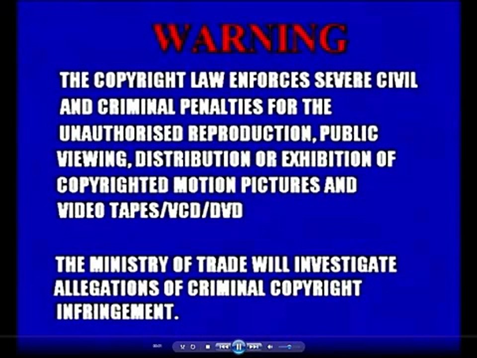 Opening to The Naked Jungle 2005 Malaysian VCD