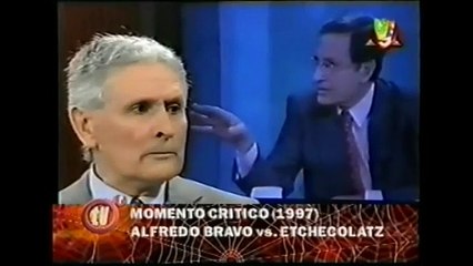 Alfredo bravo y Miguel Etchecolatz - Hora Clave