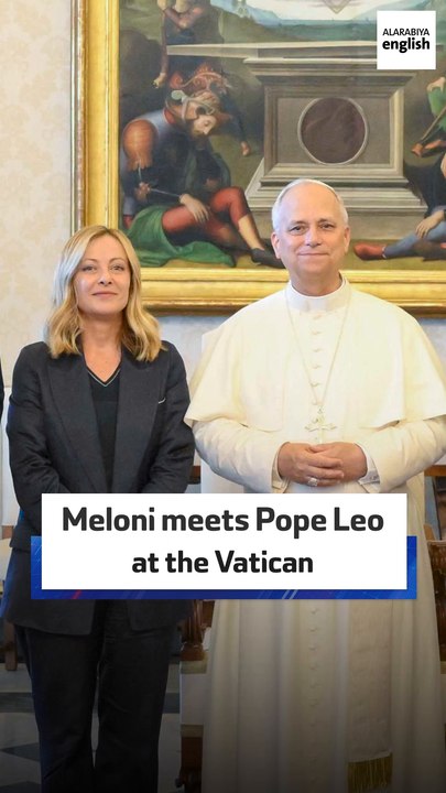 Meloni meets Pope Leo at the Vatican
