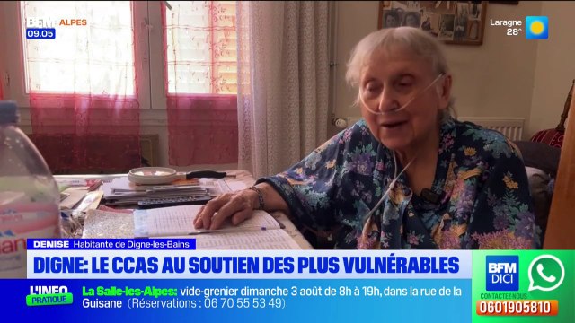 Digne-les-Bains: le CCAS soutient les plus vulnérables durant la canicule