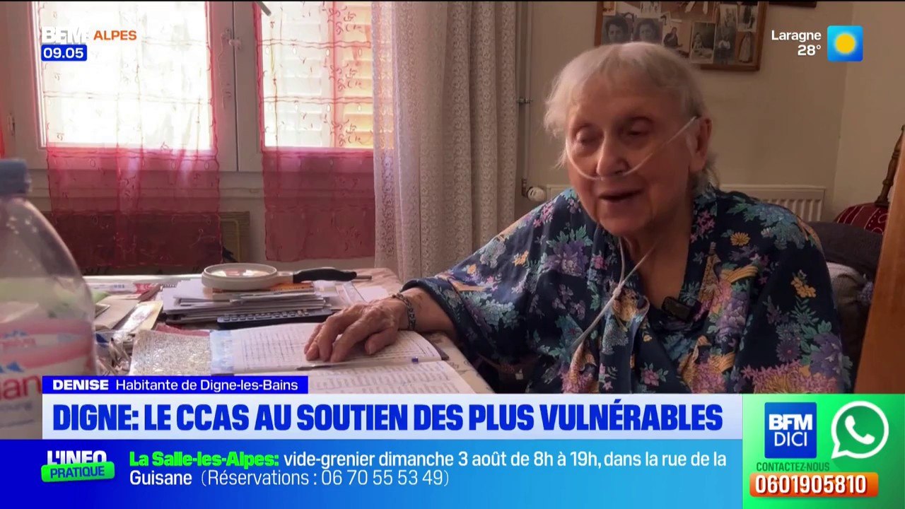 Digne-les-Bains: le CCAS soutient les plus vulnérables durant la canicule