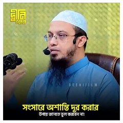 সংসারে অশান্তি দূর করবেন যেভাবে! | শায়খ আহমাদুল্লাহ | Islamic Family Peace Tips 2025