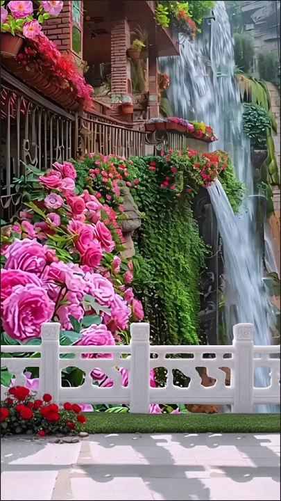 water falling