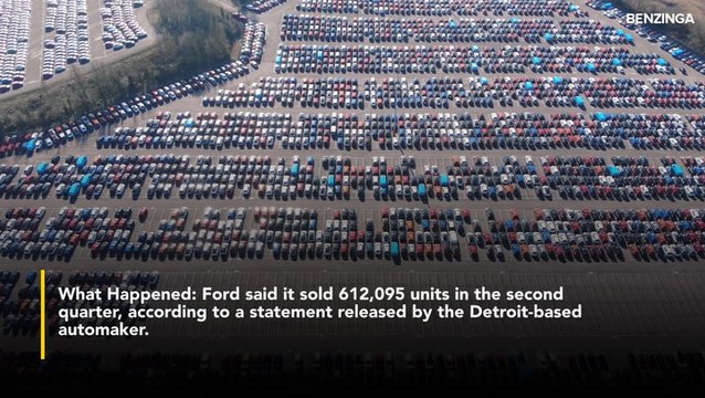 Ford Sales Surge 14.2% In Q2, Beating Market Estimates But EV Sales Decline 31%