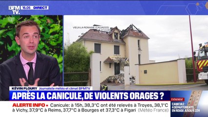 Canicule: des orages en cours dans plusieurs départements du nord-ouest