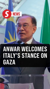 Malaysia appreciates Italy's efforts to find resolution to Gaza conflict