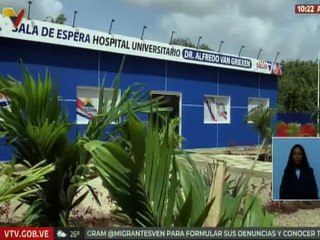 Falcón | Entregan auditorio y sala de espera del área de emergencia del Hospital Universitario de Coro