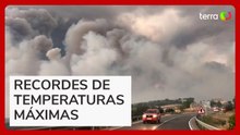 Onda de calor e incêndio deixam três mortos na Espanha