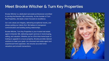 Real Estate Agent in Brandon MS | Brooke Witcher
