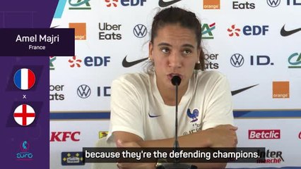 Majri 'knows what to expect' from England ahead of Euros opener