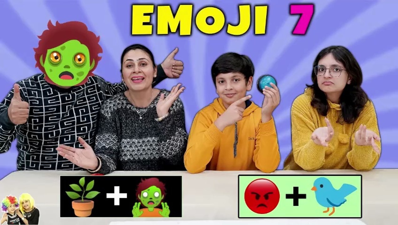 EMOJI 7 _ Family Comedy Challenge _ Aayu and Pihu Show