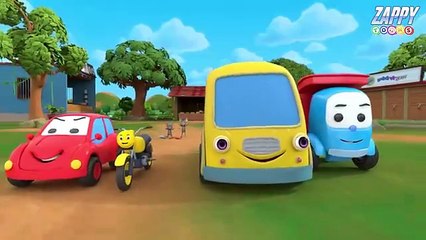 आज मंगलवार है - Aaj Mangalwar Hai Car Ko Bukhar Hai - Hindi Rhymes For Kids