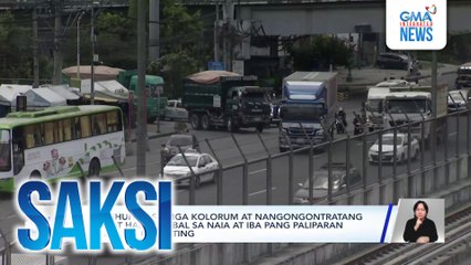 Panghuhuli sa mga kolorum at nangongontratang taxi at habal-habal sa NAIA at iba pang paliparan sa bansa, pinaigting | Saksi