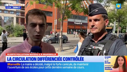 Alerte pollution niveau 2 à Marseille : des contrôles dans la ZFE