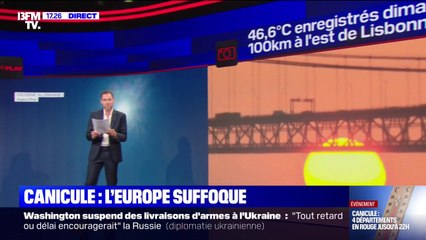 LES ÉCLAIREURS - Canicule: l'Europe connaît un pic de chaleur