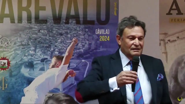 Presentación de los festejos taurinos de Arévalo 2025 - Inocencio Chencho Gómez