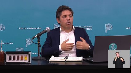 Axel Kicillof: "Milei le da la razón a los demandantes”