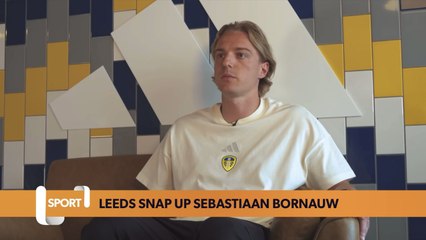 Leeds United complete third summer move as Sebastiaan Bornauw arrives