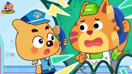 Cardboard World _ Learn Occupations _ Fun Adventure _ Kids Cartoon _ Sheriff