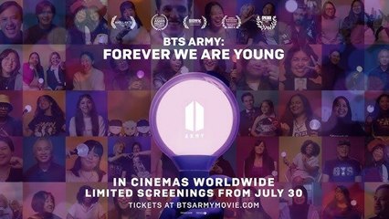 'BTS Army : Forever We Are Young' - Tráiler Oficial