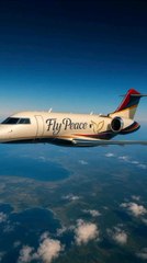 Fly for Peace 🌍 | Ronaldo, Putin, Elon Musk & Trump Join Forces! #shorts