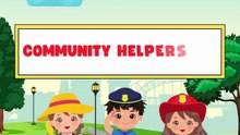 Fun Learning About Community Helpers for kids | Education Videos | Preschool Learning |